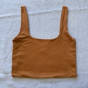 H&M Scoop Neck Cropped Tank Top